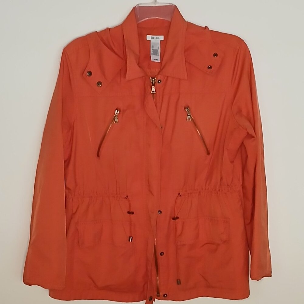 GET READY FOR SPRING with this LIZ & CO Lightweight LADIES HOODED JACKET